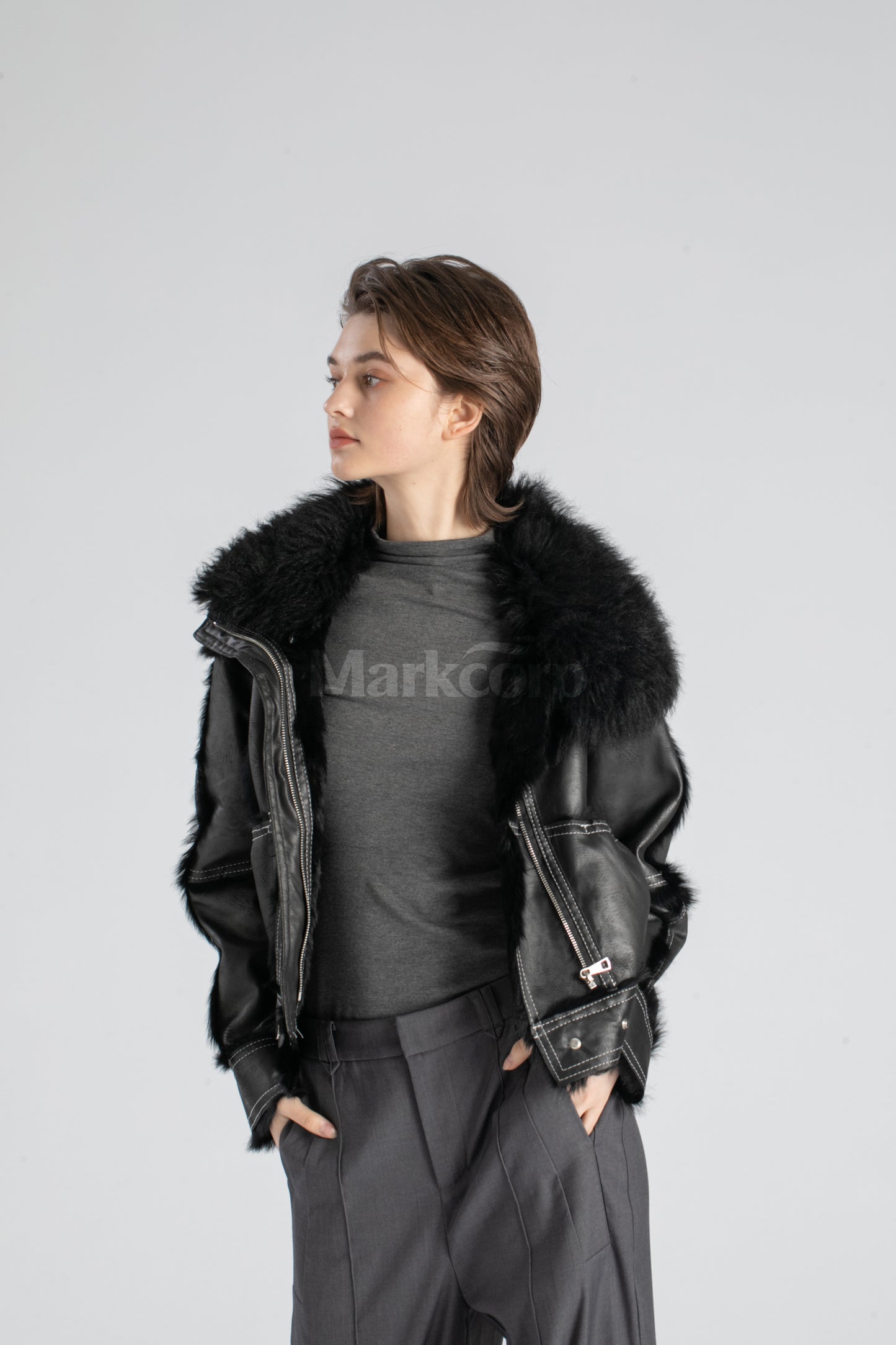 Markcorp Fashionable biker jacket