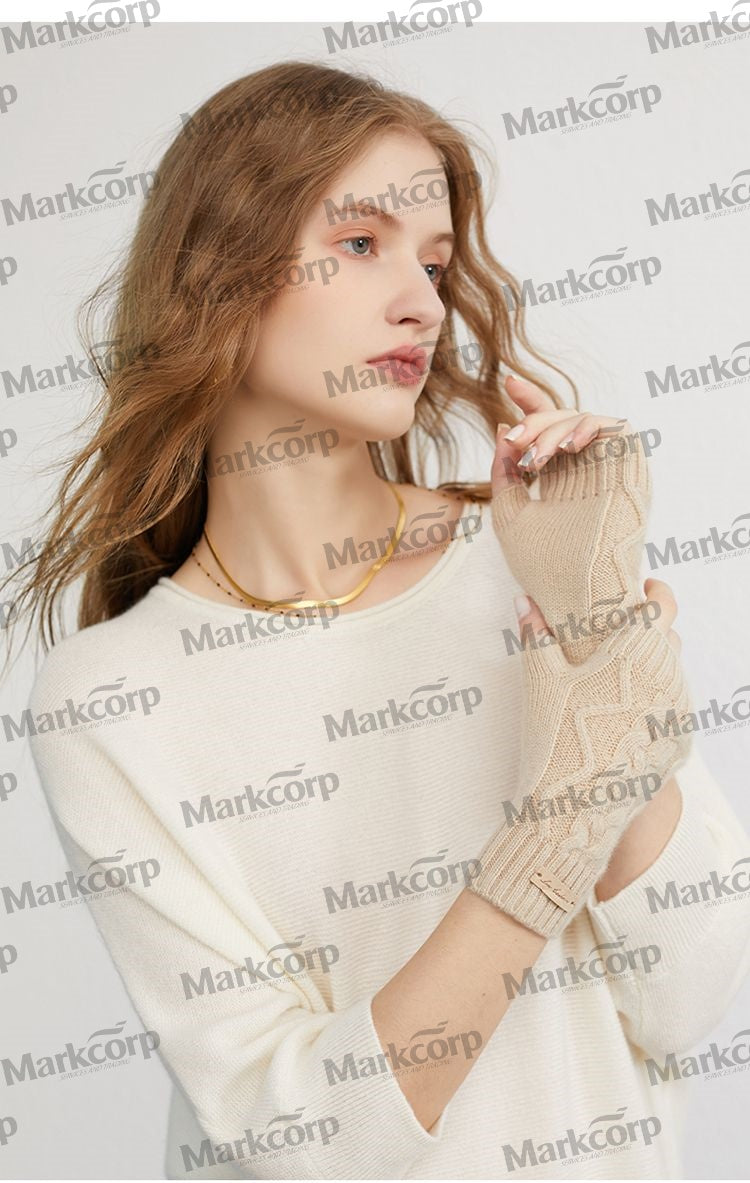 Markcorp wool fingerless gloves