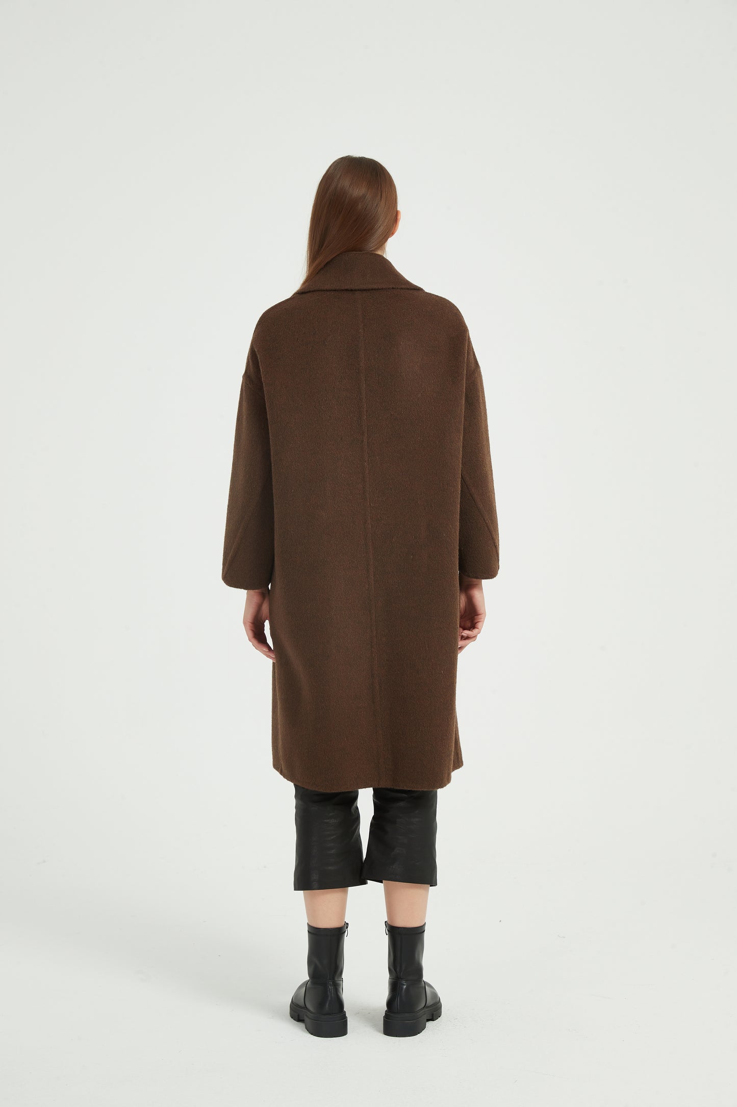 Markcorp wool yak wool/camel wool suit collar autumn and winter coat