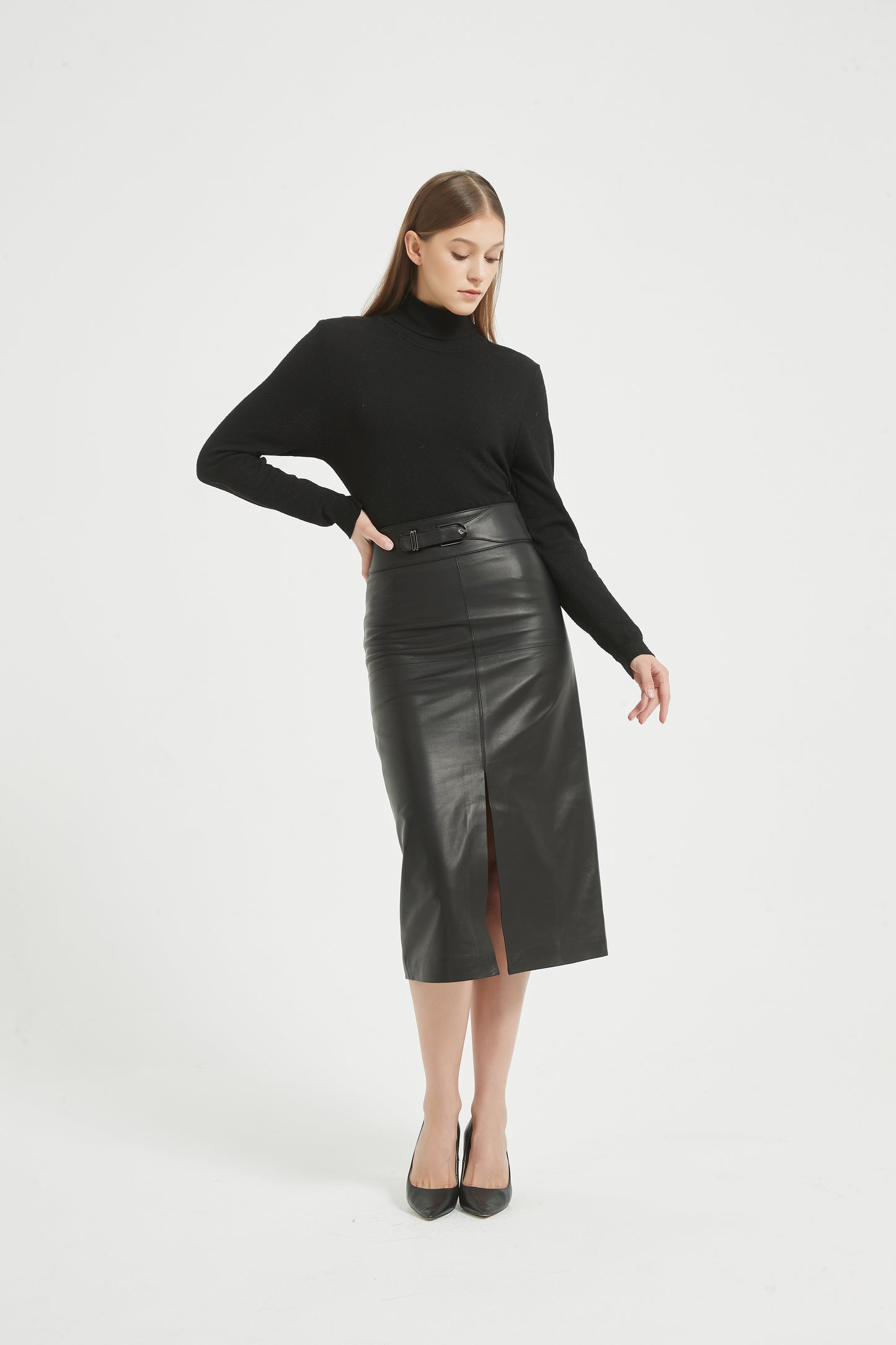 Markcorp Original sheepskin waist pack skirt