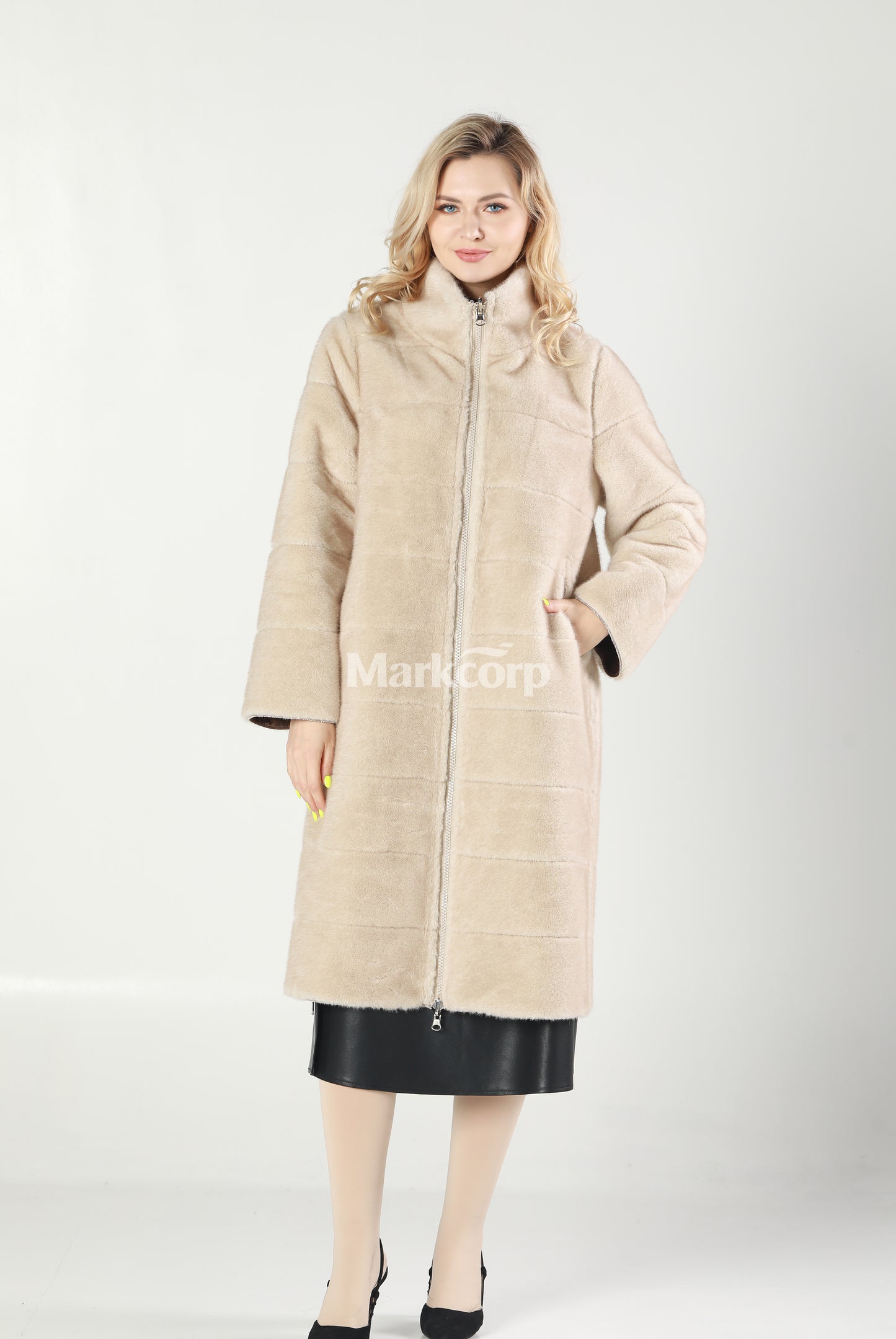 Markcorp Synthetic fur reversible coats