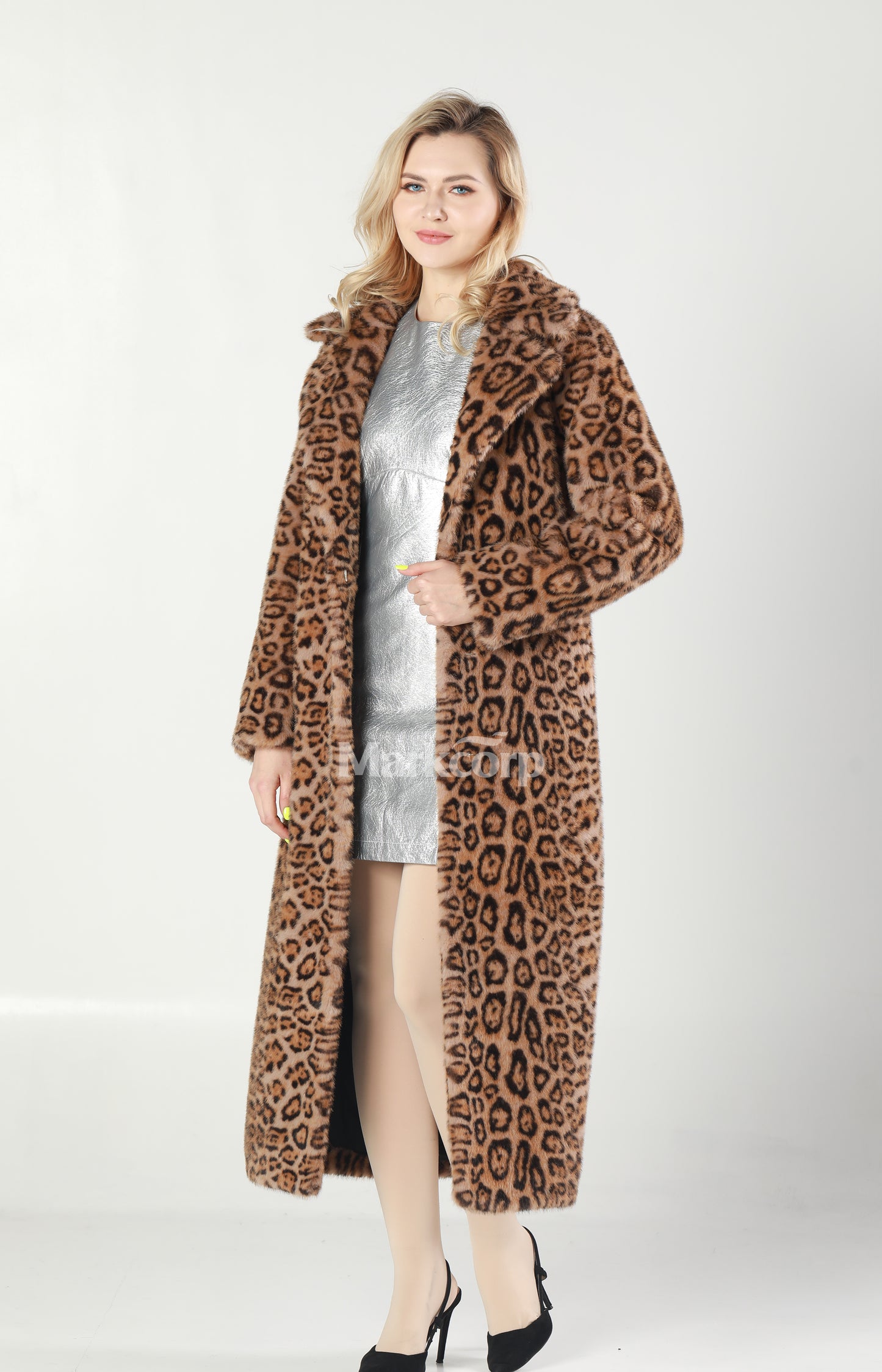 Markcorp synthetic fur overcoat