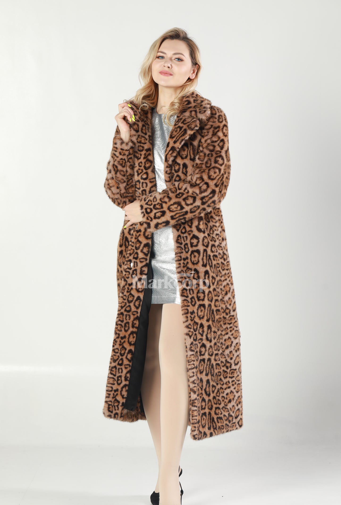 Markcorp synthetic fur overcoat