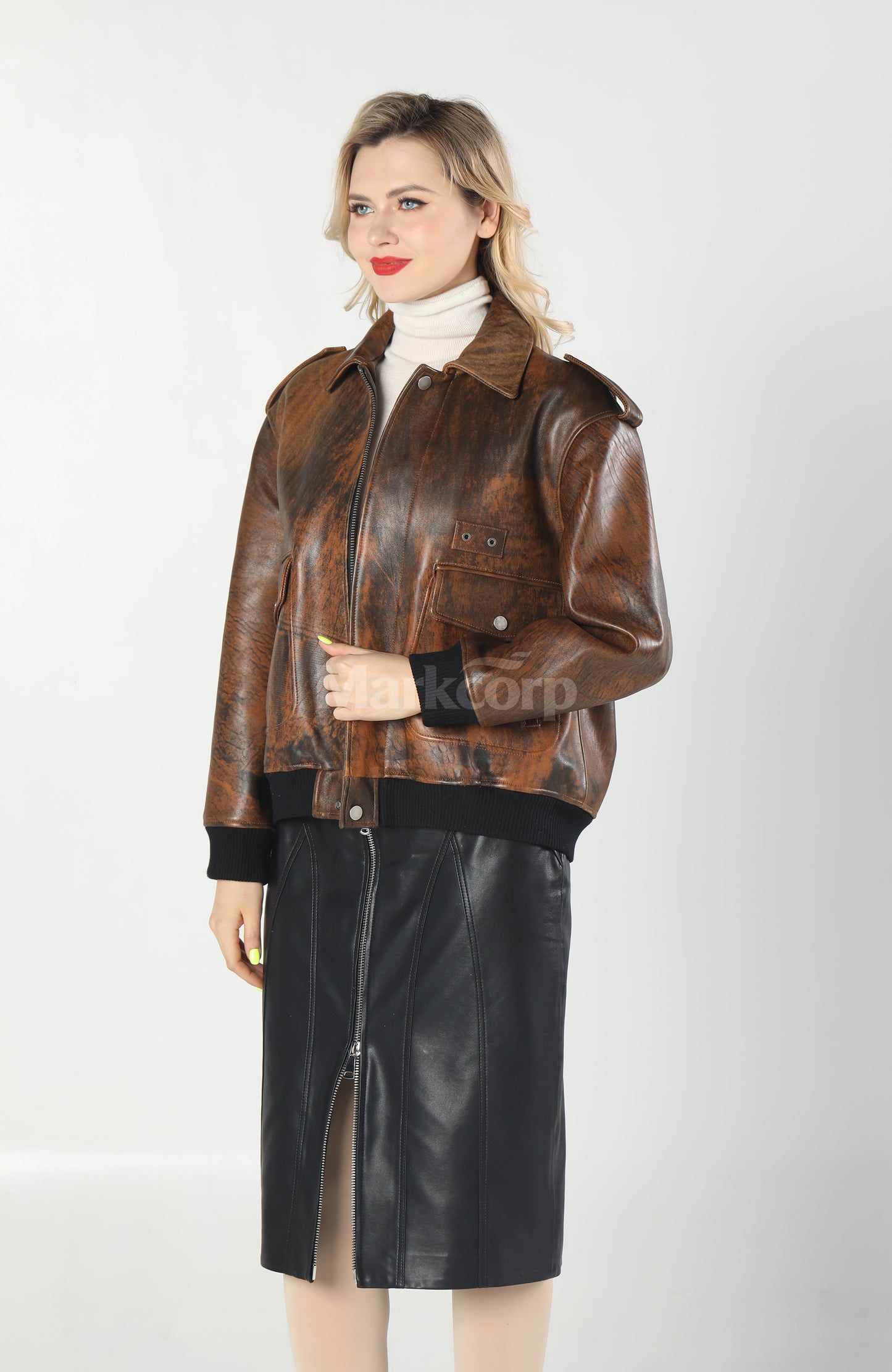Markcorp Fashionable leather jacket