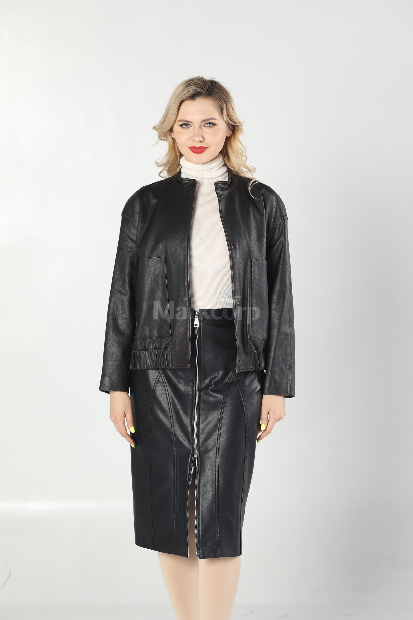 Markcorp Fashionable leather jacket