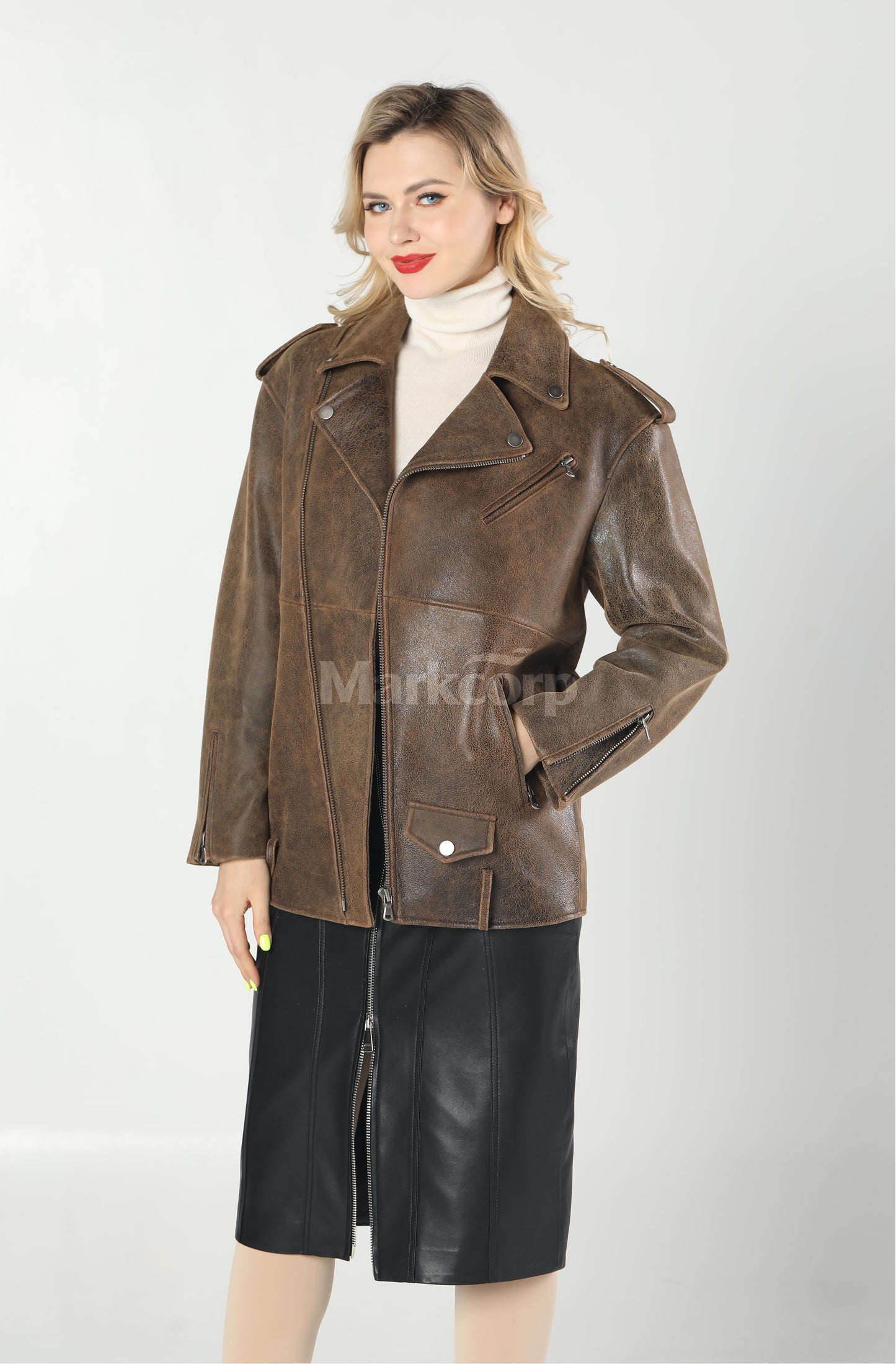 Markcorp Fashionable leather jacket