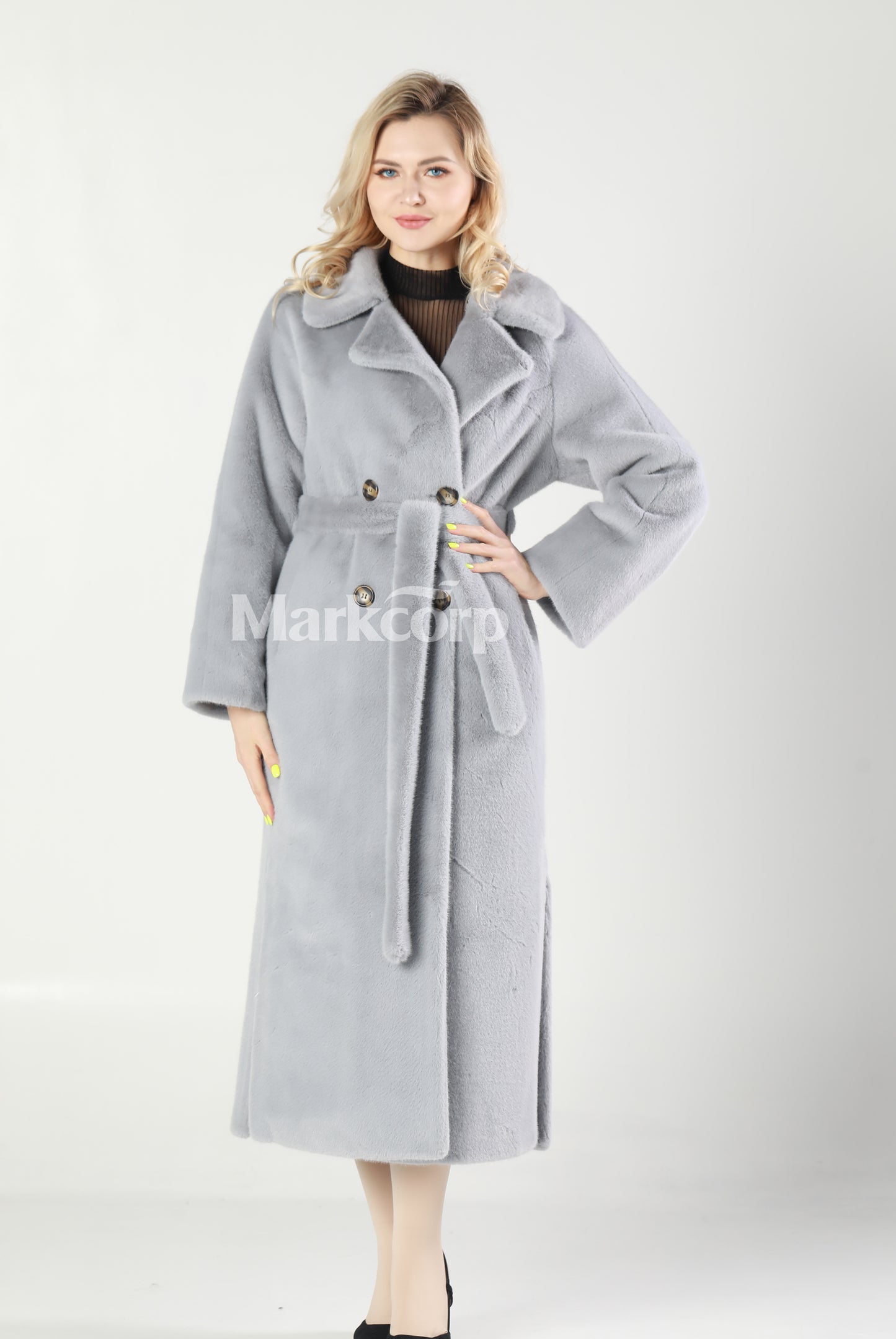 Markcorp Synthetic fur overcoat