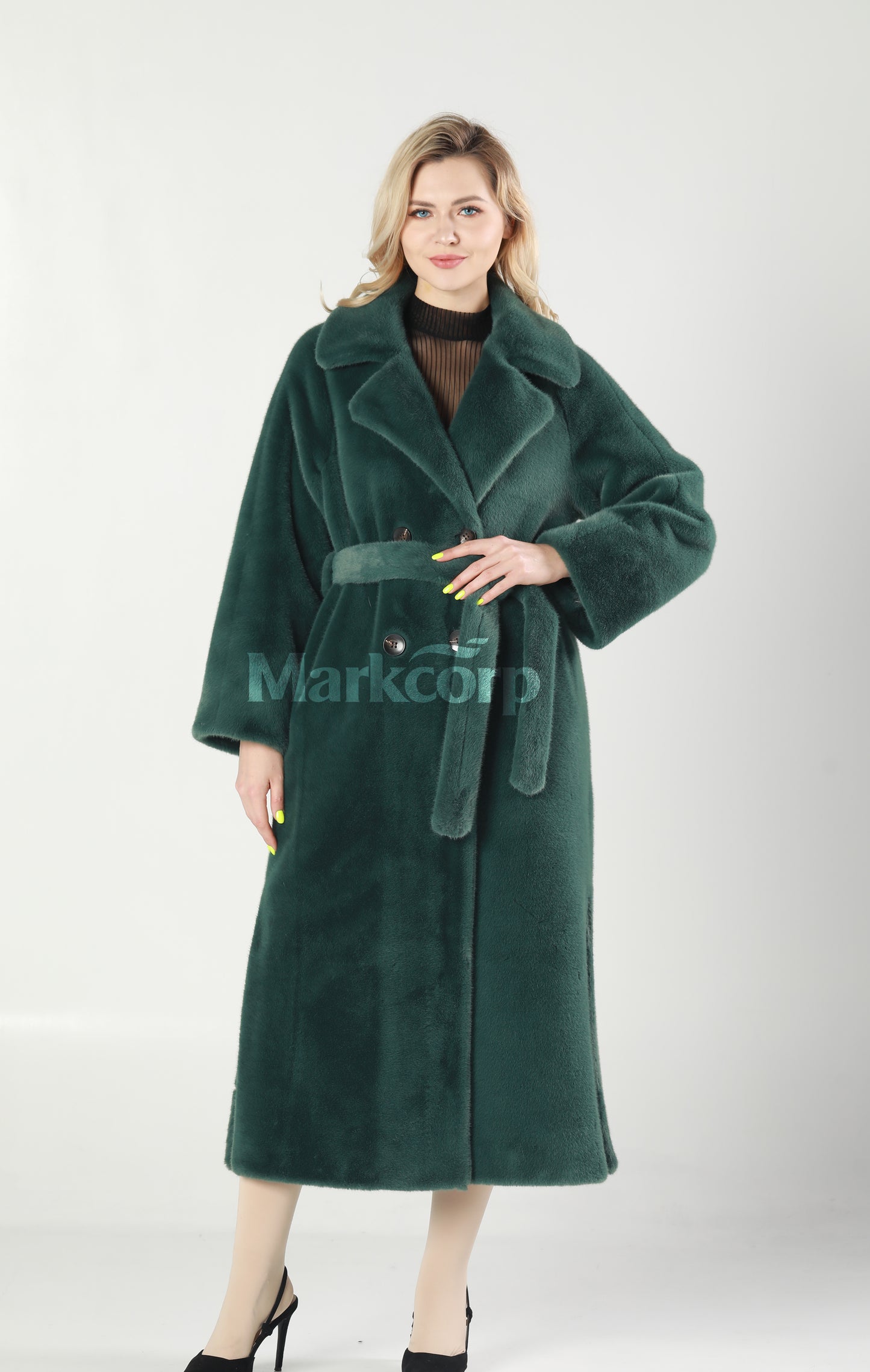 Markcorp Synthetic fur overcoat