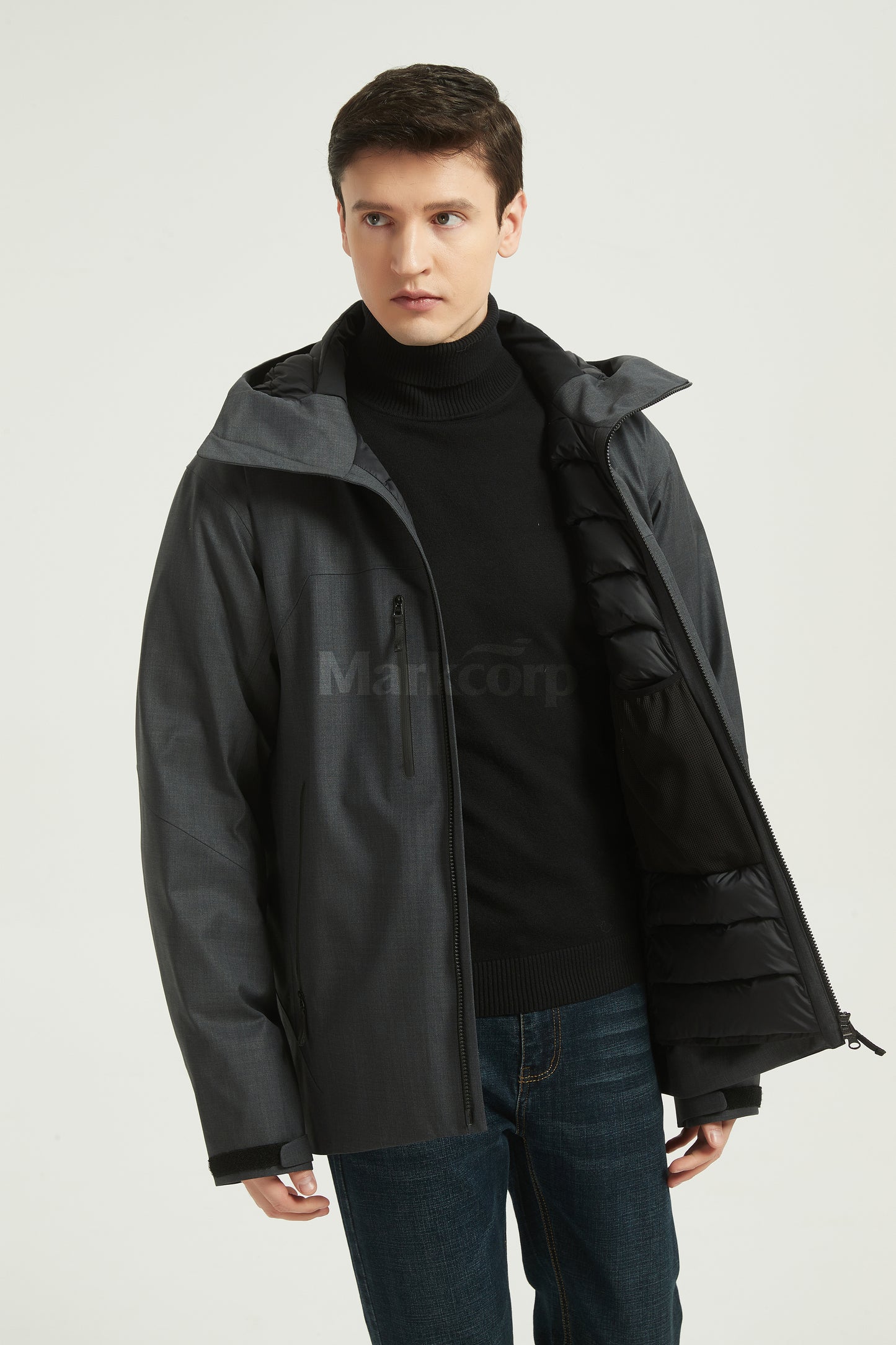 Markcorp Classic men's winter down jacket