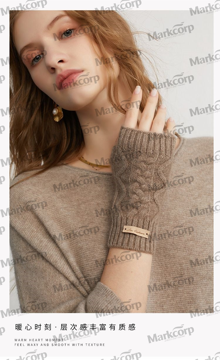 Markcorp wool fingerless gloves