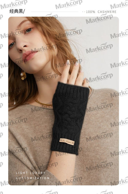 Markcorp wool fingerless gloves