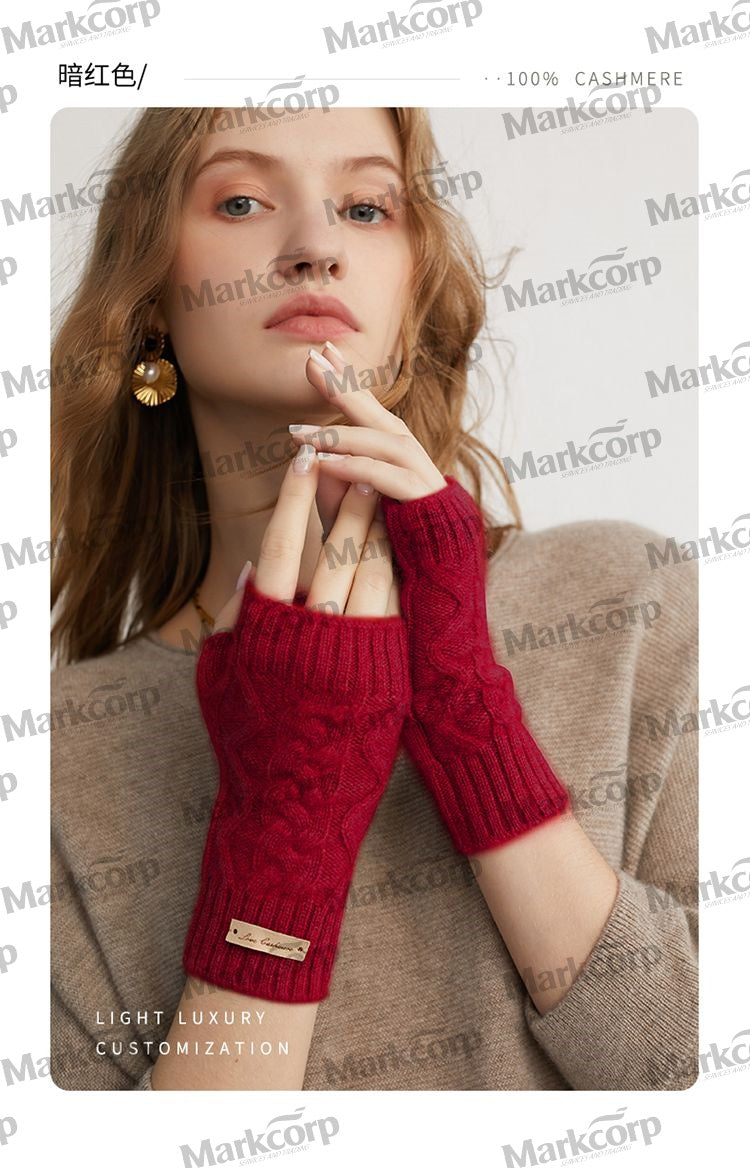 Markcorp wool fingerless gloves