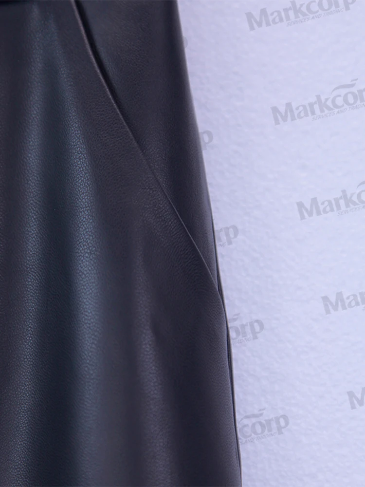 Markcorp original sheepskin long wide leg pants
