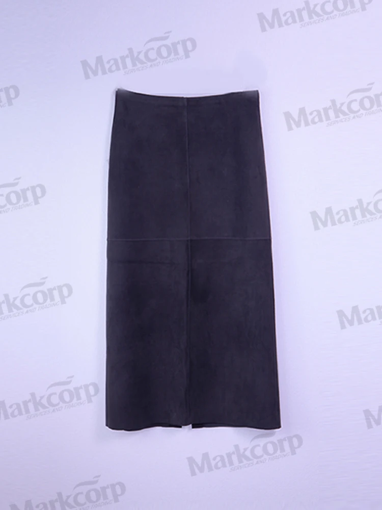 Markcorp original sheepskin suede long skirt