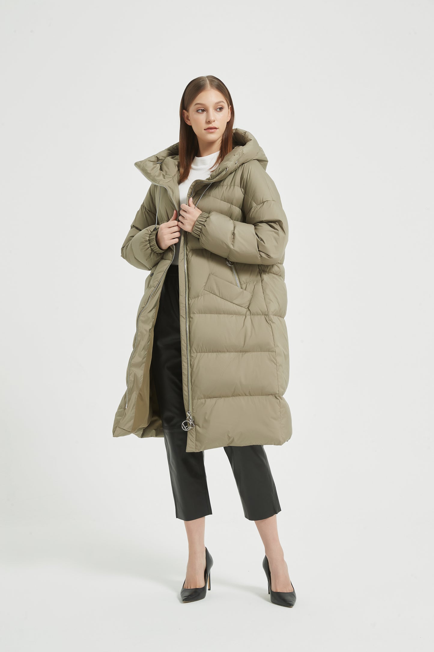 Markcorp Danqing Long Fashion Women's Down jacket 90 Duck Down Winter First Choice Danqing Long Fashion Women's Down jacket 90 Duck Down Winter First Choice