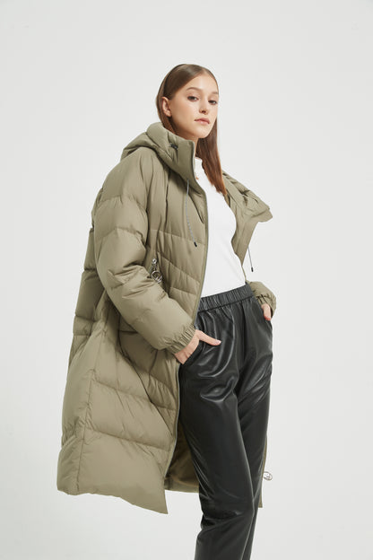 Markcorp Danqing Long Fashion Women's Down jacket 90 Duck Down Winter First Choice Danqing Long Fashion Women's Down jacket 90 Duck Down Winter First Choice