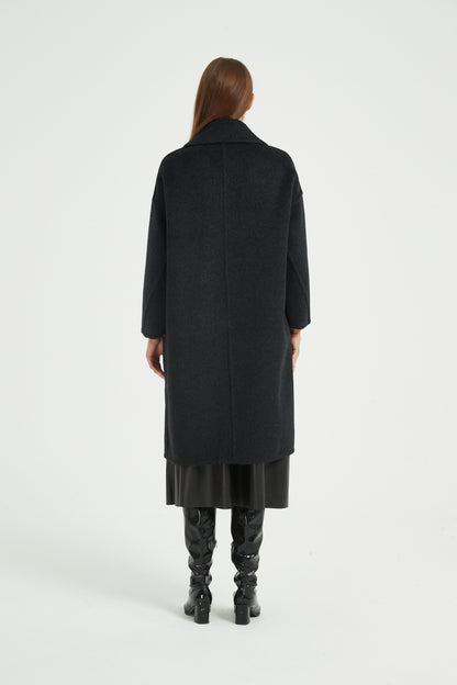 Markcorp wool yak wool/camel wool suit collar autumn and winter coat