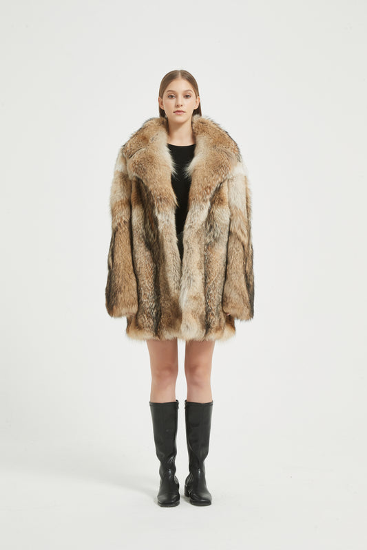 Markcorp Fashion fur coat