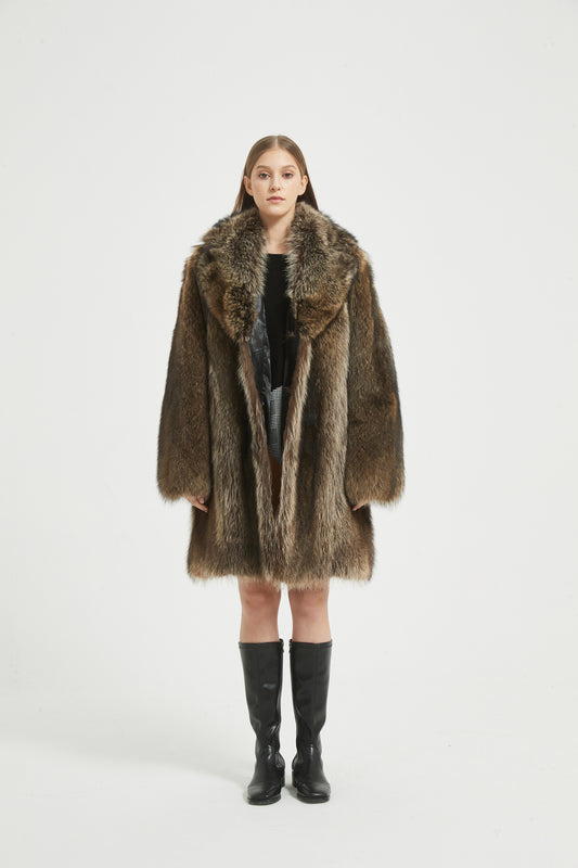 Markcorp Fashion fur coat