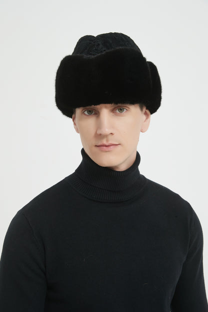 Markcorp High fashion mink hat for men