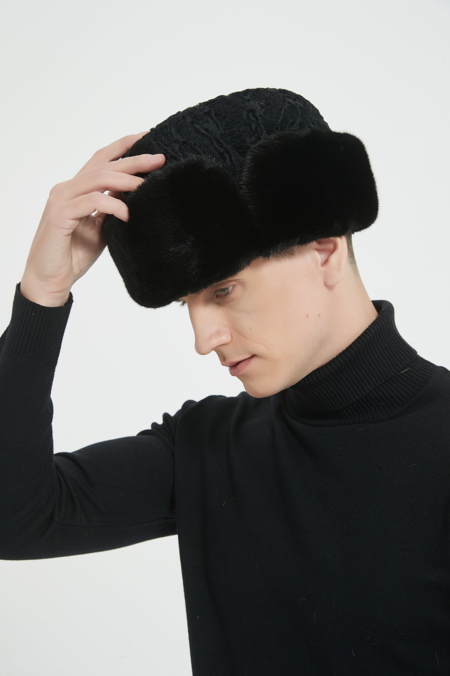 Markcorp High fashion mink hat for men