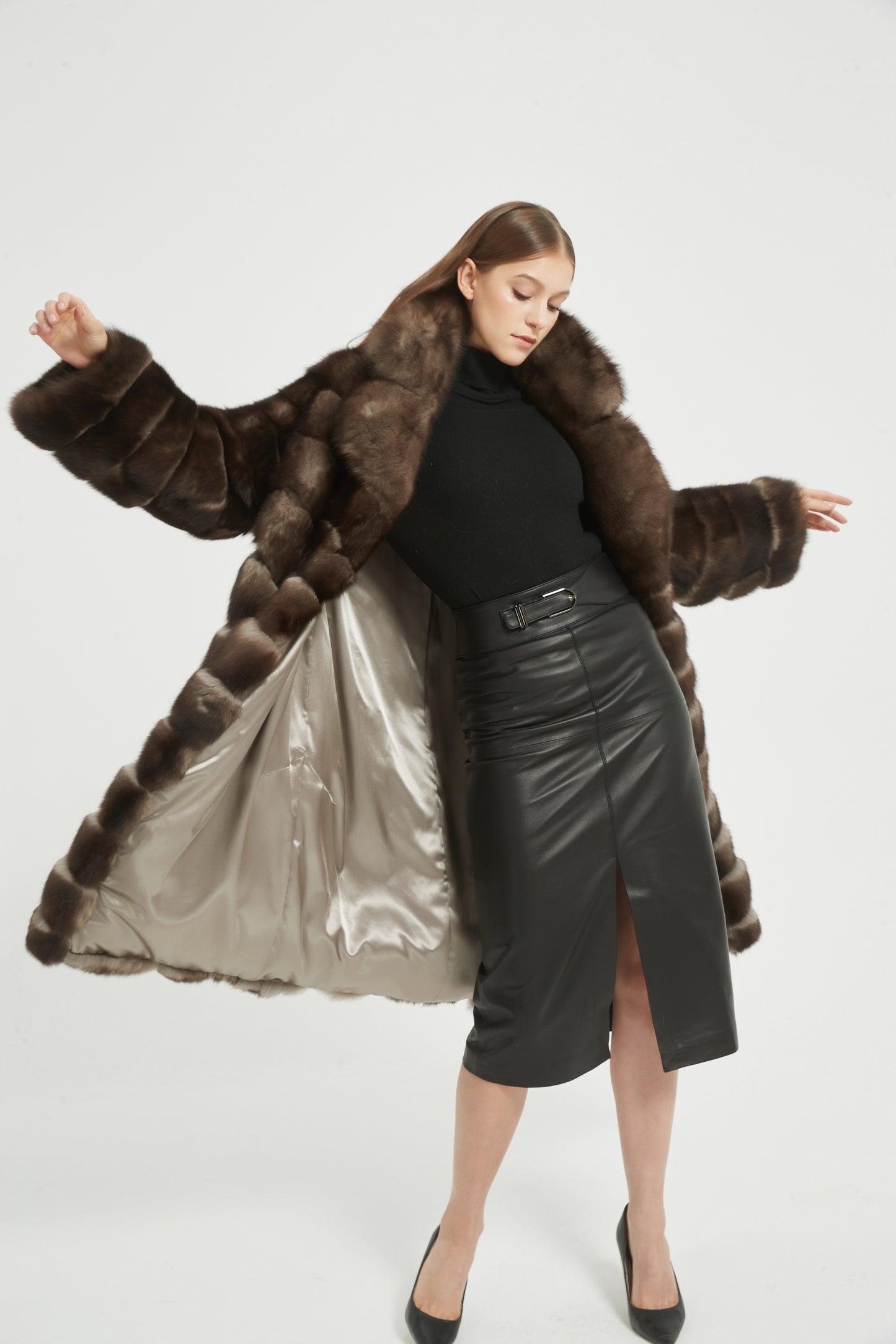 Markcorp Fashion fur coat