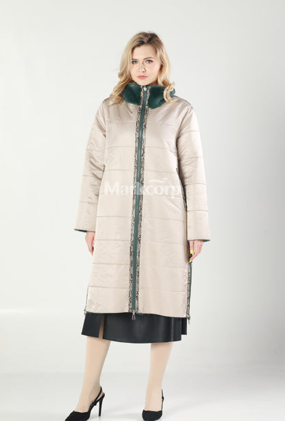 Markcorp Synthetic fur reversible coats