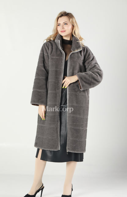 Markcorp Synthetic fur reversible coats