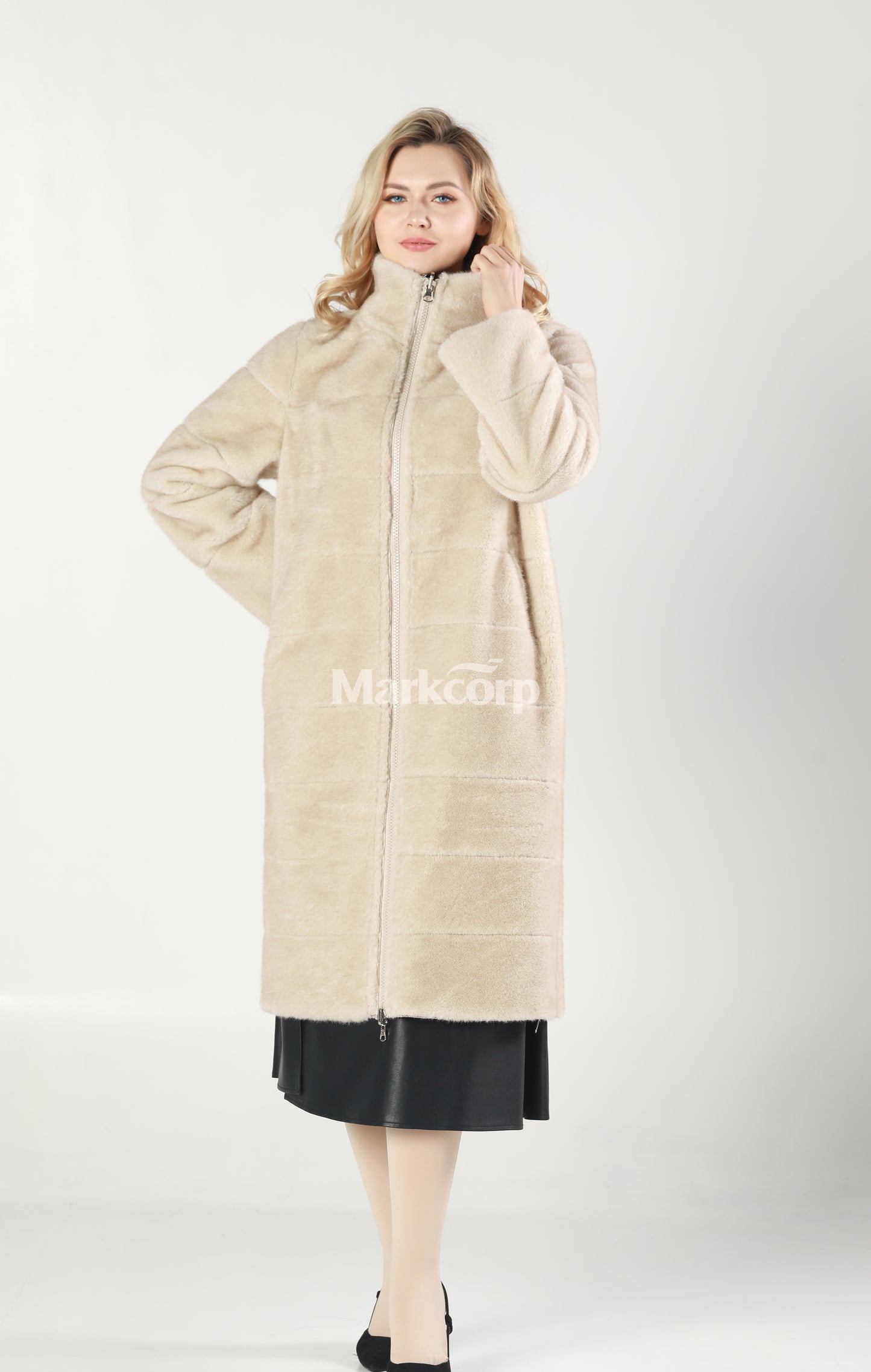 Markcorp Synthetic fur reversible coats