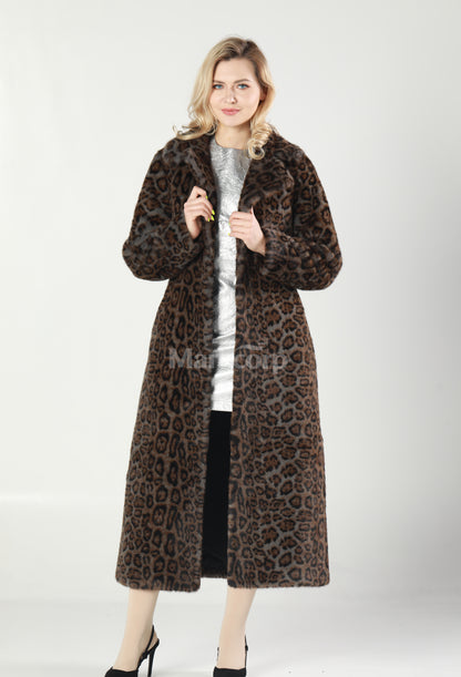 Markcorp synthetic fur overcoat
