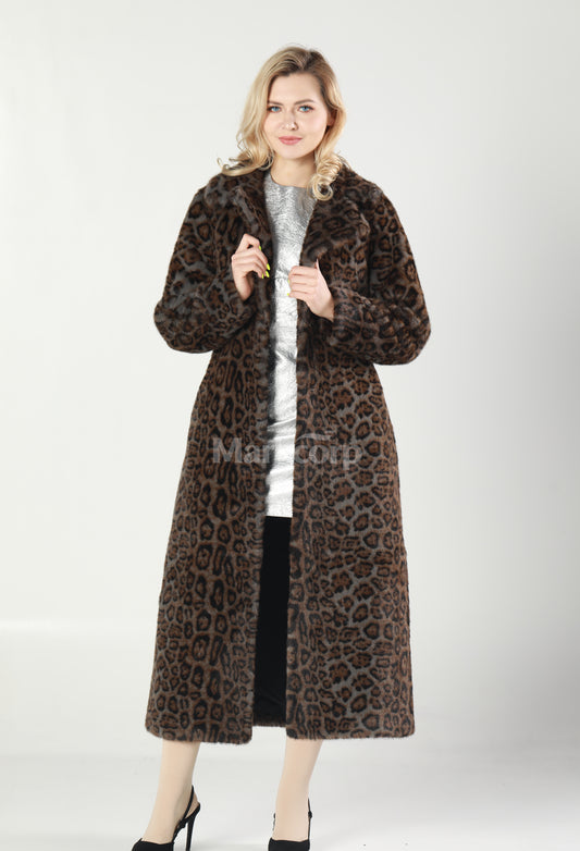 Markcorp synthetic fur overcoat