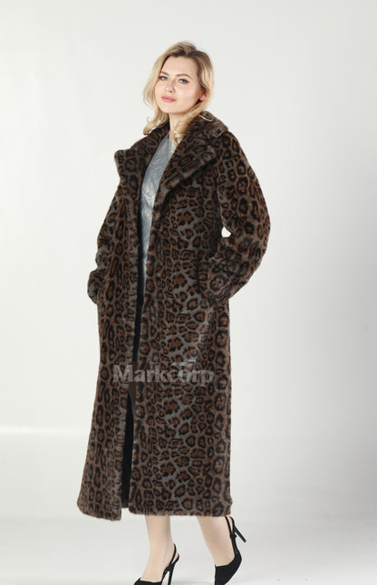 Markcorp synthetic fur overcoat