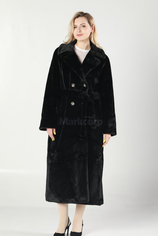 Markcorp Synthetic fur overcoat
