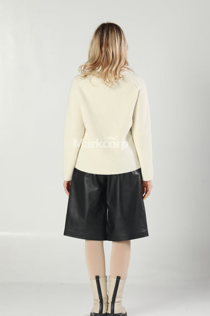 Markcorp Fashionable knitted mink coat