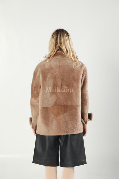 Markcorp Fashionable Barn-style fur jacket