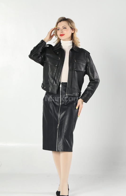 Markcorp Fashionable leather jacket