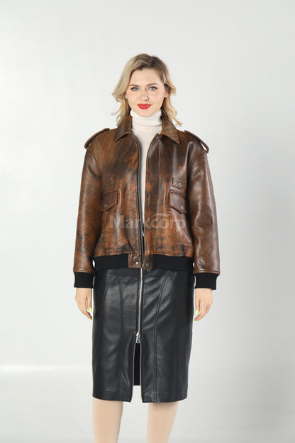 Markcorp Fashionable leather jacket