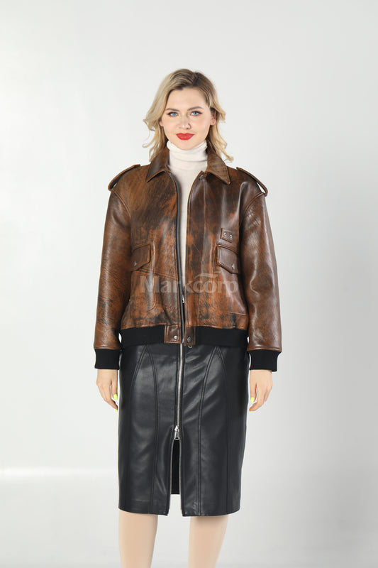 Markcorp Fashionable leather jacket