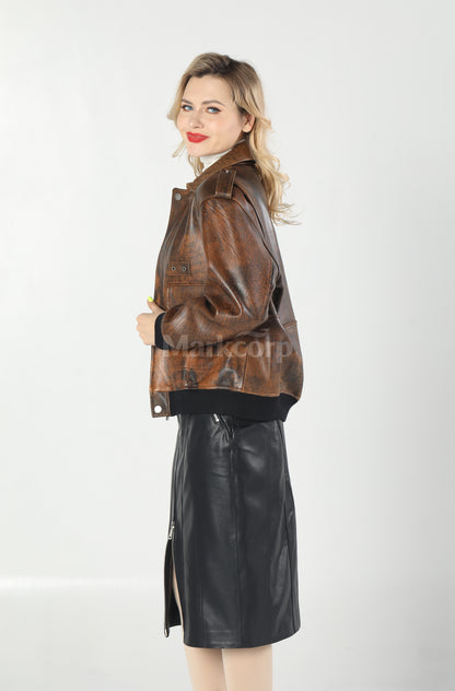 Markcorp Fashionable leather jacket