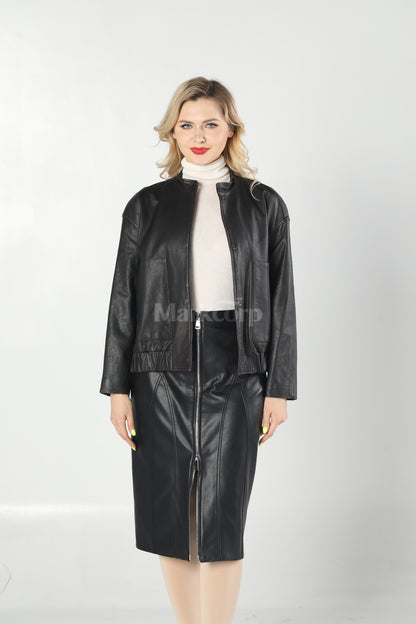 Markcorp Fashionable leather jacket
