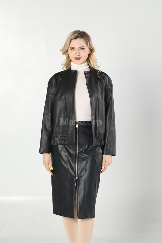 Markcorp Fashionable leather jacket