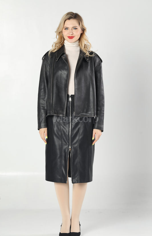Markcorp Fashionable leather jacket