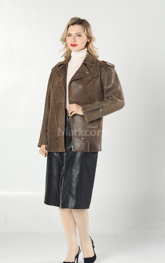 Markcorp Fashionable leather jacket