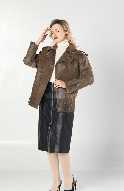 Markcorp Fashionable leather jacket